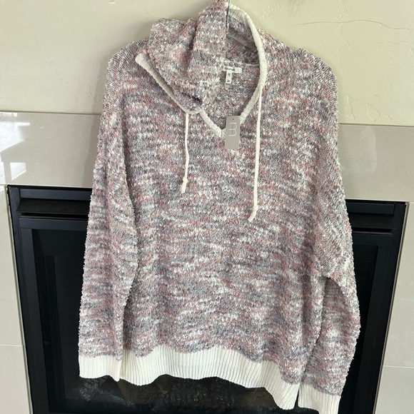 ▶️ Maurice’s 2X chenille sweater hooded women’s soft cozy drawstring NEW + TAGS - Picture 3 of 11